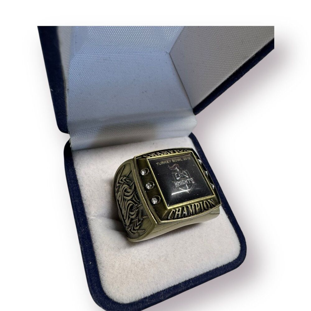 Square Fantasy Champion Ring w/ Box